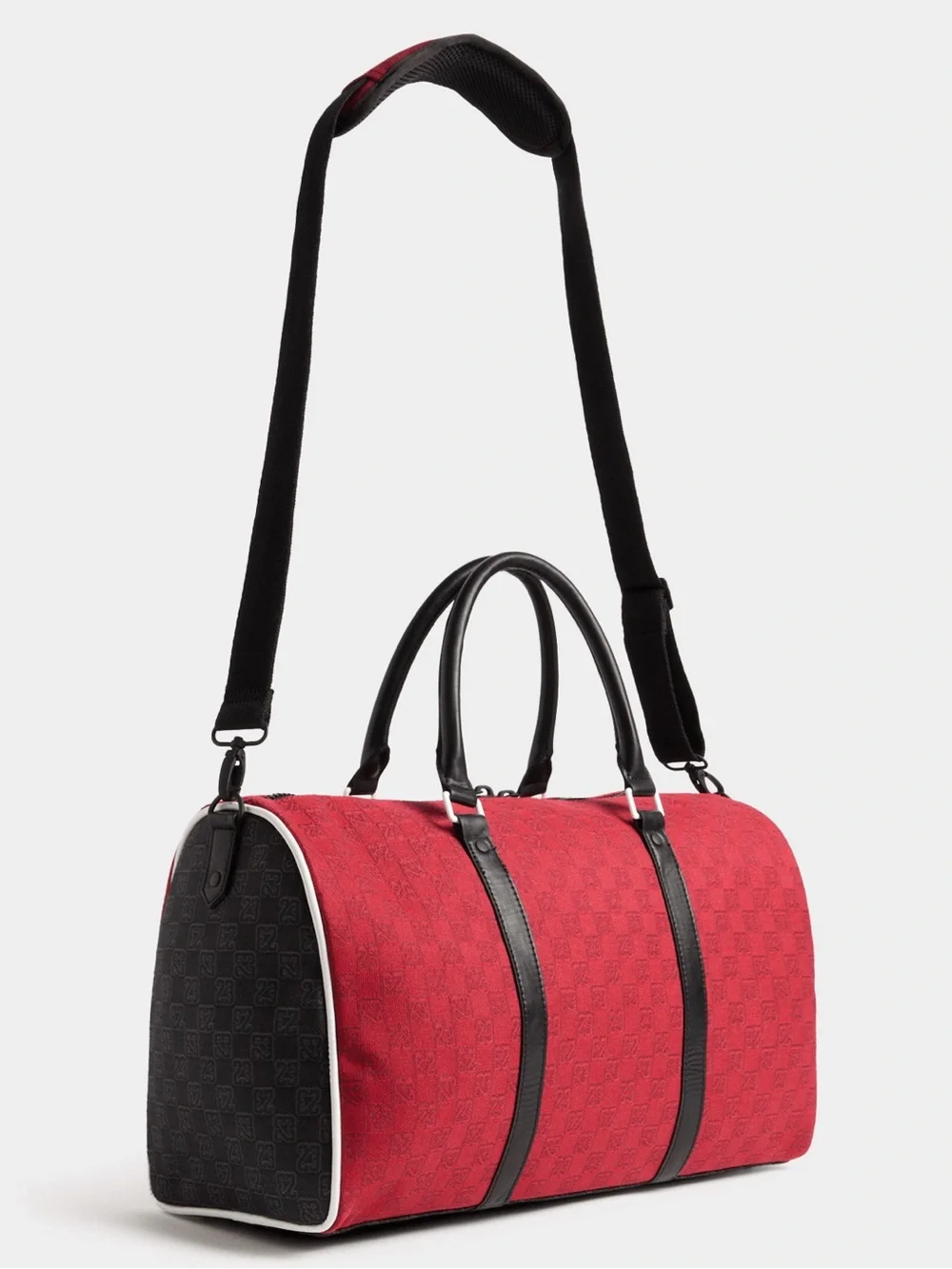 Jordan Monogram Duffle Bag Large in Varsity Red and Black NIKE